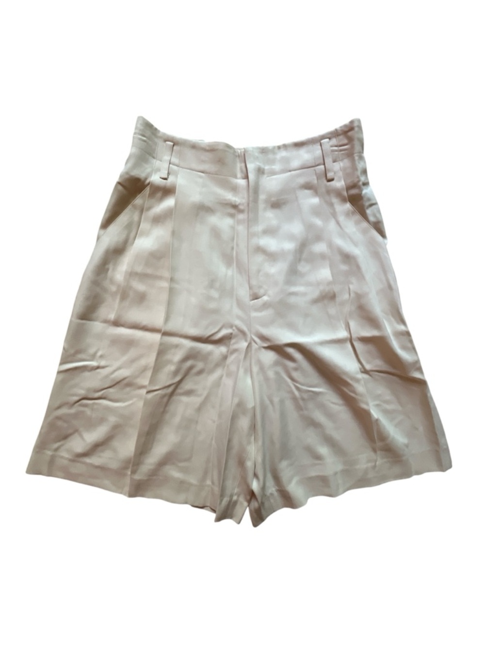 Ellen Tracy 100% Silk Bermuda Shorts